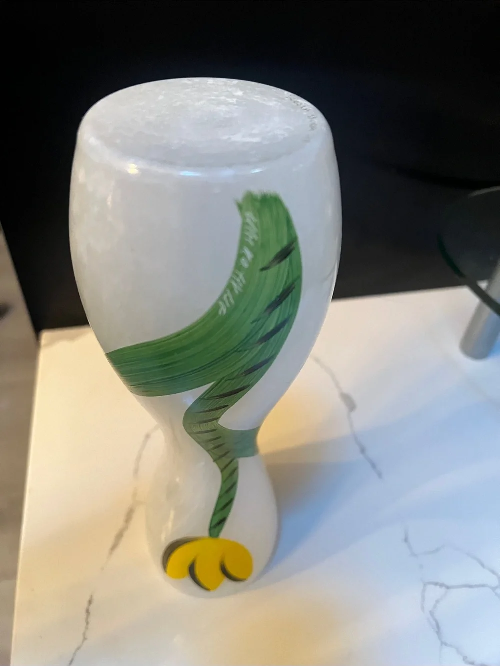 Kosta Boda Tulipa Art Vase designed by Ulrica Hydman-Vallien 10.25”